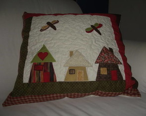Almofadas em Patchwork