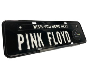 Placa de Carro Decorativa Pink Floyd Alto Relevo