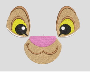 Matriz Bordado Carinha Simba