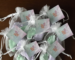 Lembrancinhas Mini Sabonete Pezinhos