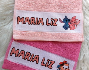 Toalhinha Lavabinho Personalizada