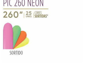 Balão Pic Pic Ballon 260 - Kit com 2 Pcts