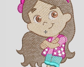 Matriz de Bordado Maria Clara
