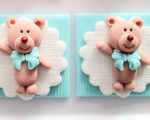 Apliques 6 cm Doces Tema Ursinhos