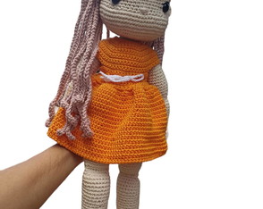 Boneca Amigurumis em Crochê