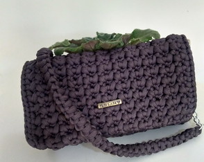 Bolsa Clutch Croche Chumbo