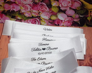 Kit Casamento Padrinhos Etiquetas + Tags para Gravatas