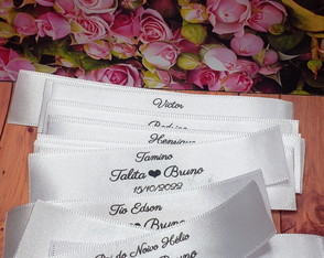 Kit Casamento Padrinhos Etiquetas + Tags para Gravatas