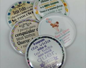 Botton / Broche 5,5cm Personalizado