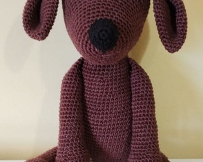 Cachorro Cachorrinho Vira-lata Amigurumi Crochê