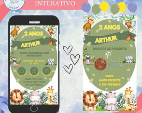 Convite Digital Interativo