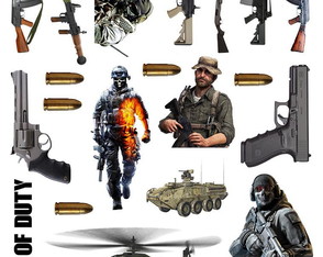 Adesivo Call Of Duty