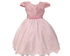 Vestido de Festa Infantil Rose