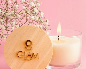 Vela Aromática - Tampa Personalizada a Laser - 100g