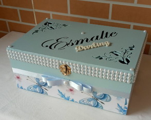 Caixa para Esmaltes mdf com Fecho 21 Divisórias para Esmalte