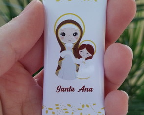 100 Balas Personalizadas Santa Ana