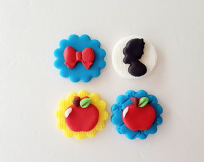Apliques de Pasta Americana 3 cm P/brigadeiros