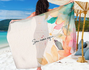 Canga Personalizada Floral 36
