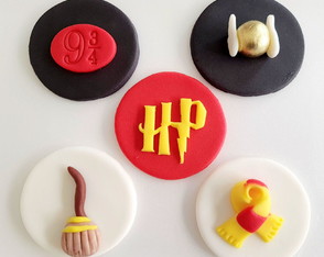 Apliques de Pasta Americana 5 cm Doces