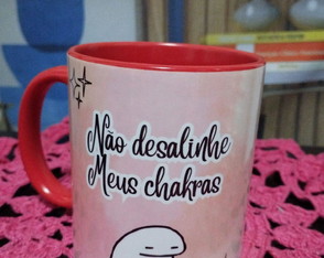 Caneca com Interior Colorido