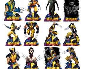 Wolverine10 Displays de Mesa de 20 cm em mdf