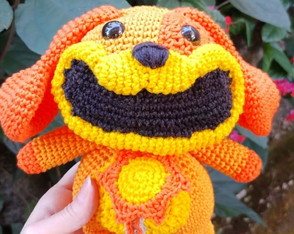 Boneco Dogday Poppy Play Time Crochê