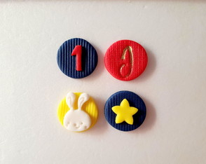 Aplique 3 cm de Pasta Americana Tema Circo