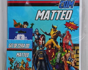 Kit de Colorir Super Heróis