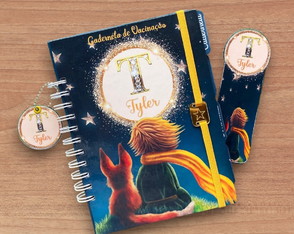 Caderneta de Vacina Saúde Bebê Personalizada Pequenopríncipe