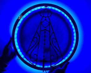 Placa de Acrílico com Logo ou Letreiro e Iluminação Led