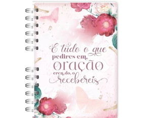 Caderno de Oração 4 - 15x21cm