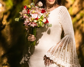 Vestido de Noiva de Crochê - Vestido de Crochê