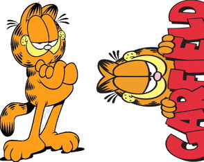 Garfield 10 Displays de Mesa de 20 cm em mdf