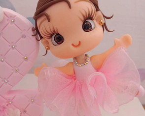 Lembrancinha Bailarina Biscuit