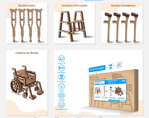 Kit de Montagem 12 Miniaturas Hospitalares | Maquete