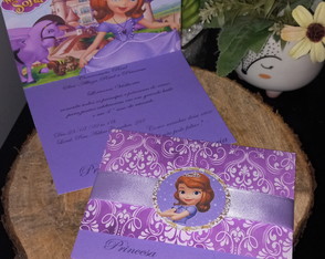 Convite Princesa Sofia