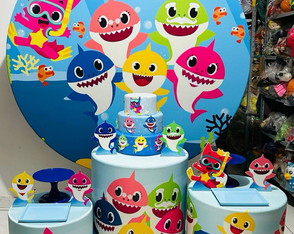Locação Kit Pegue e Monte Baby Shark
