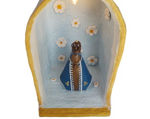 Oratório com Nossa Senhora Aparecida