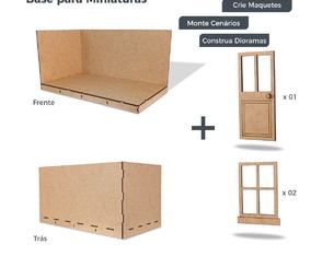 Base para Exposição de Miniaturas
