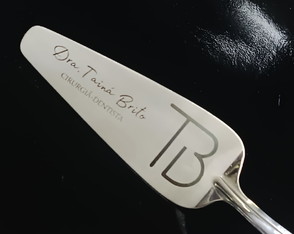 Espátula de Bolo Personalizada a Laser