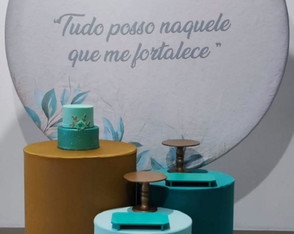 Locação Kit Pegue Monte Tudo Posso Naquele Que Me Fortalece