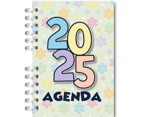 Agenda 2025 Personalizada Coleção Flores
