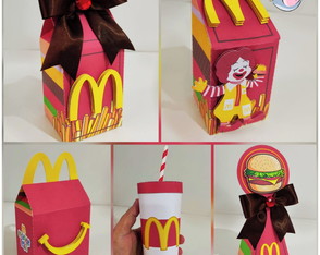 Kit Festa Mc Donalds - 10 Itens