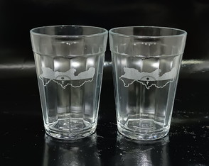 Copo Americano Vidro 190ml Personalizado a Laser