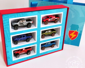 Maleta para Crianças Carrinhos em Dxf, Pdf, Svg
