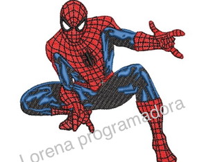 Matriz Bordado Homem Aranha