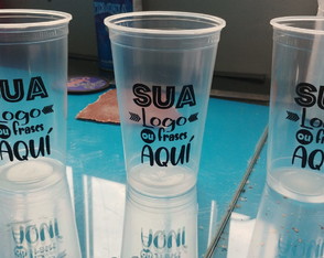 300 Copo Descartável de 770 ml Personalizado