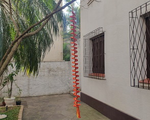 Cata Vento Espiral de Crochê