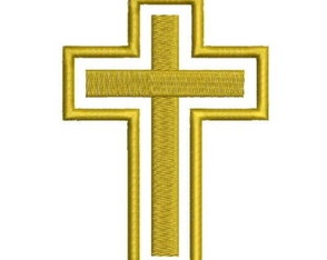 Matriz Bordado Cruz