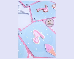 Bandeirola Personalizada Confeitaria em Camadas